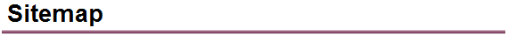 Sitemap